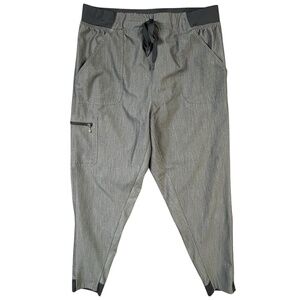 Adar Pants XL‎ Heather Grey Pro Heather High Rise Cargo Modern Workwear